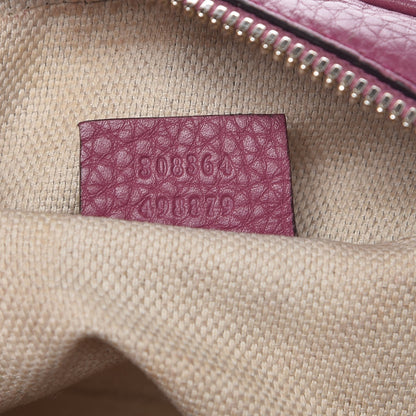 Gucci Pebbled Calfskin Small Soho Disco Bag Peonia Flower 7 of 9