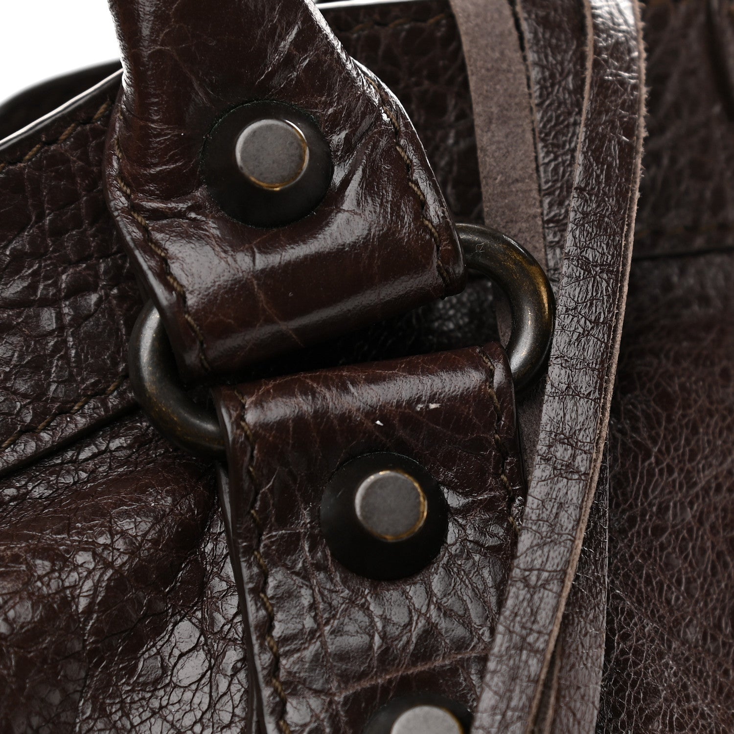 Balenciaga Agneau Classic Hardware City Charbon 10 of 10