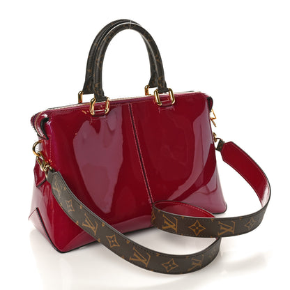 Louis Vuitton Patent Calfskin Miroir Tote Magenta 3 of 9