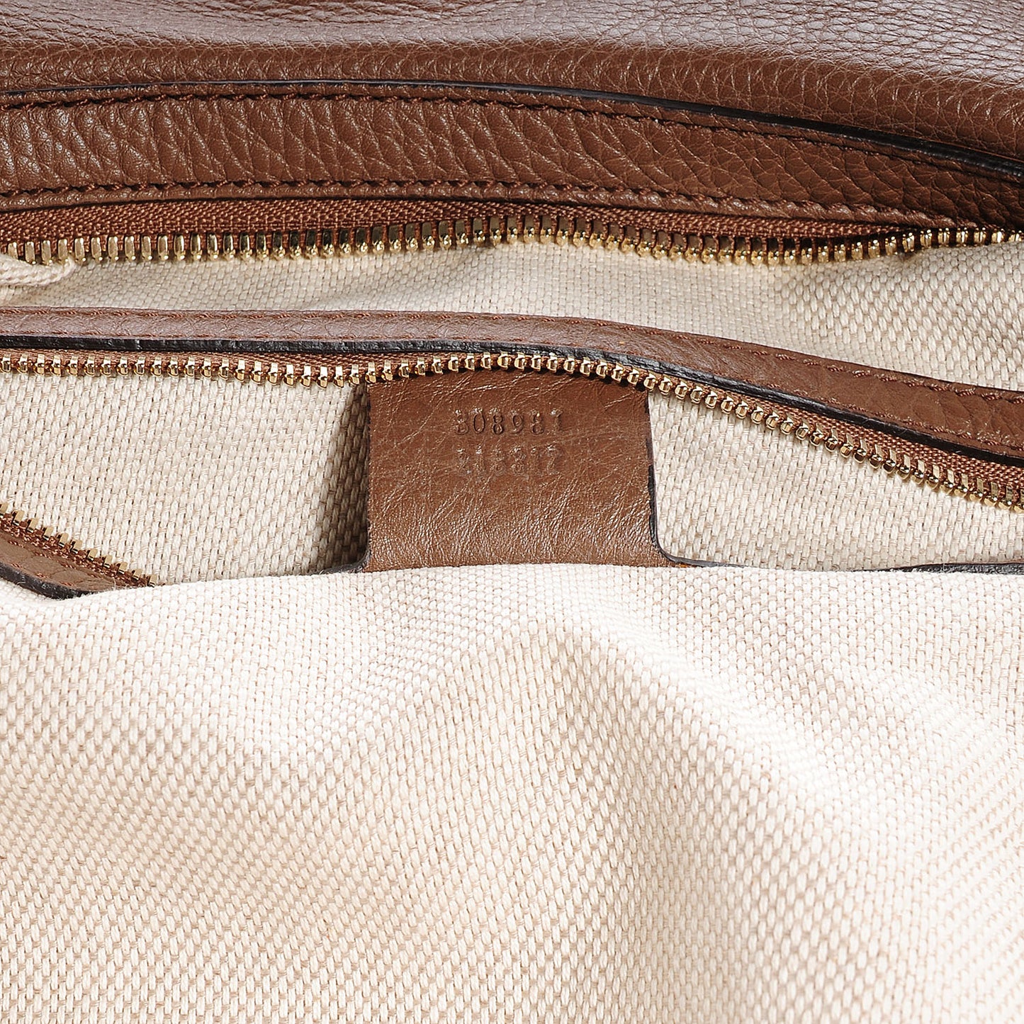 Cellarius Calfskin Medium Soho Chain Hobo Acero