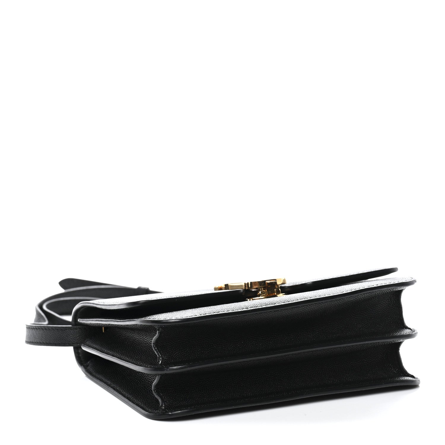 Burberry Grained Calfskin Small TB Bag Black 4 of 12