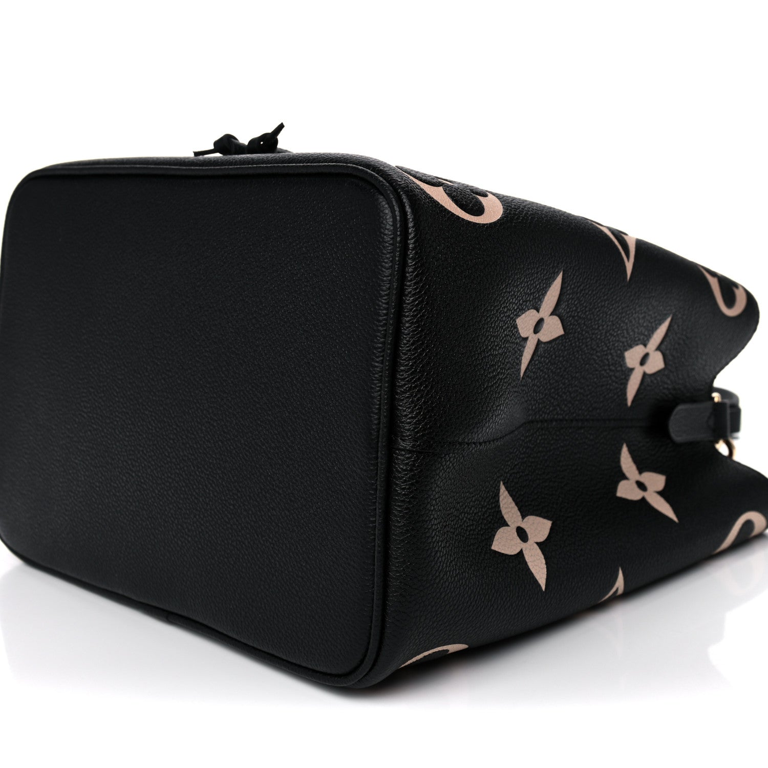 Louis Vuitton Empreinte Monogram Giant Neonoe MM Black Beige 9 of 10