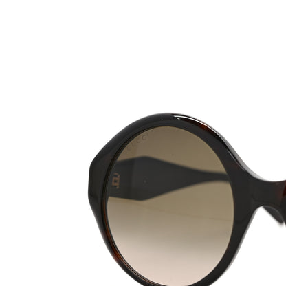 Gucci Acetate Round Frame Sunglasses GG0797S Tortoise 5 of 8