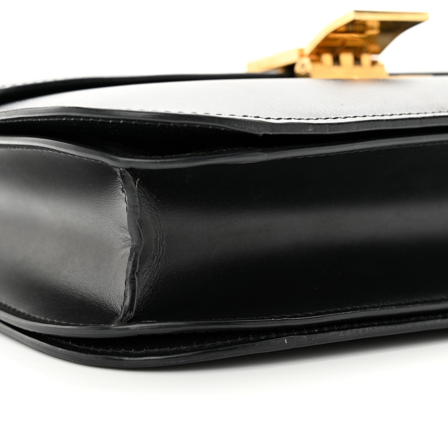 Celine Box Calfskin Medium Classic Box Flap Bag Black 9 of 16