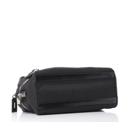 Prada Tessuto Nylon Logo Shoulder Bag Black 3 of 10