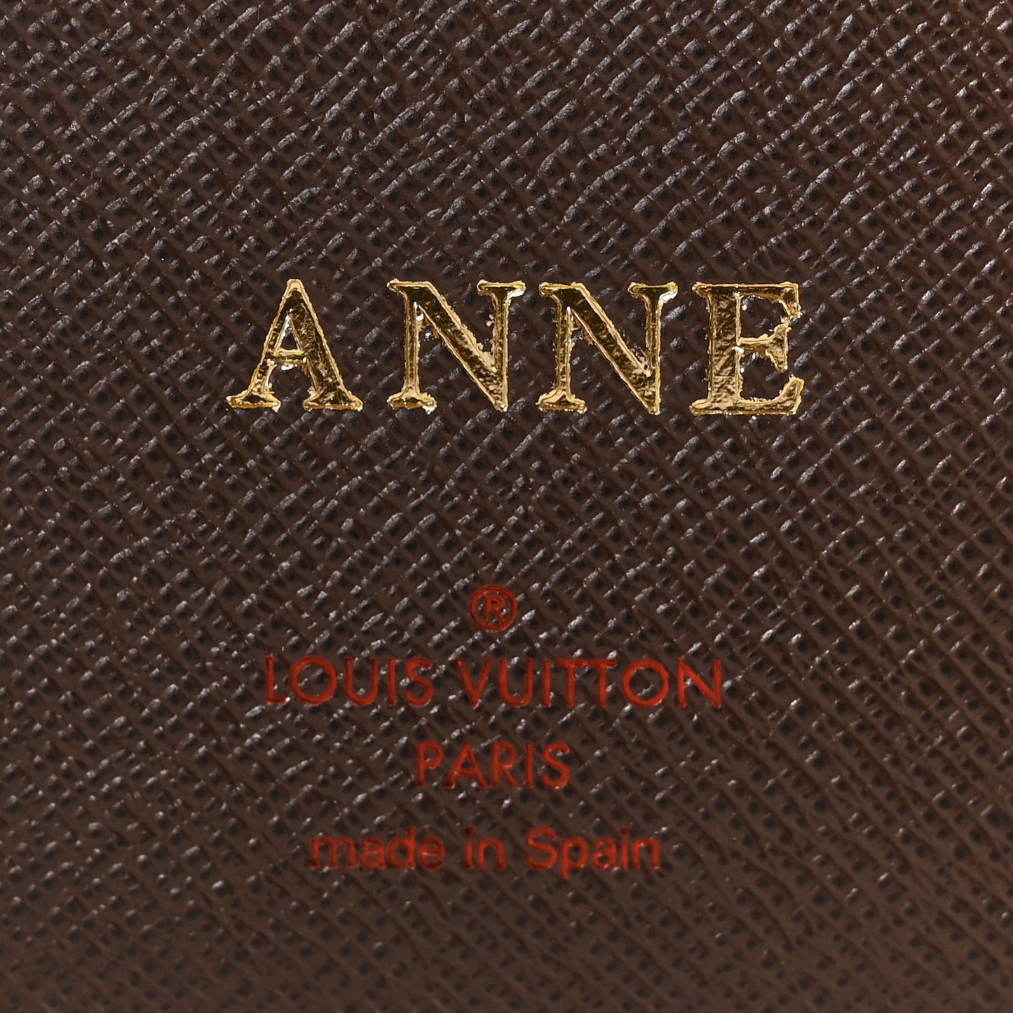 Damier Ebene Pocket Agenda Cover