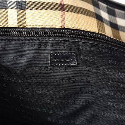 Burberry House Check Bucket Bag Black 7 of 14