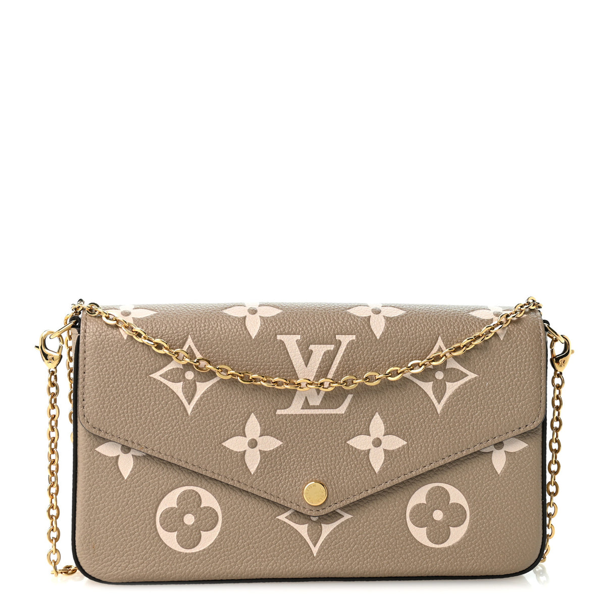 Empreinte Monogram Giant Felicie Pochette Tourterelle Creme