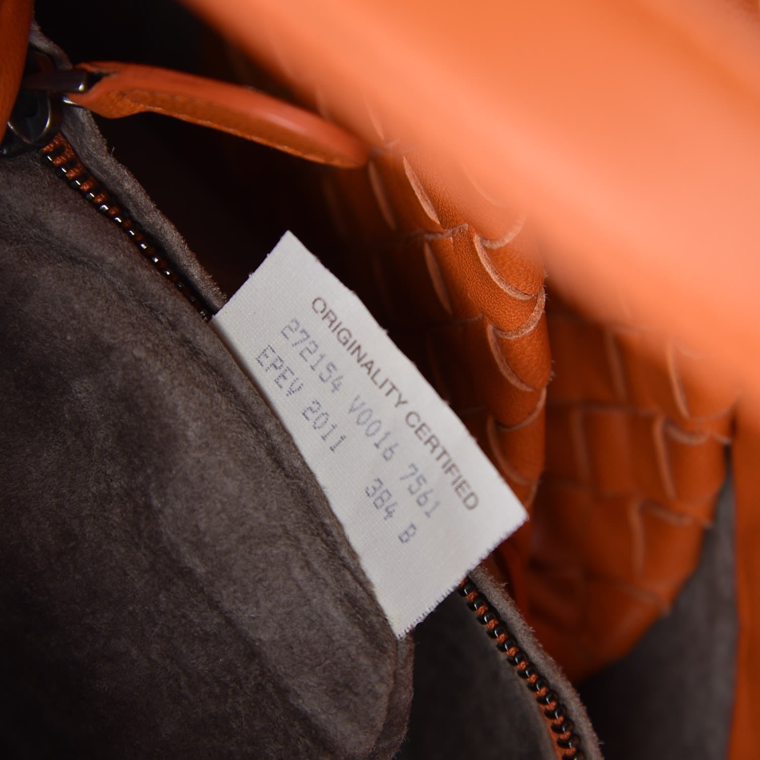 Bottega Veneta Nappa Intrecciato Large Seamless Tote Orange 7 of 8