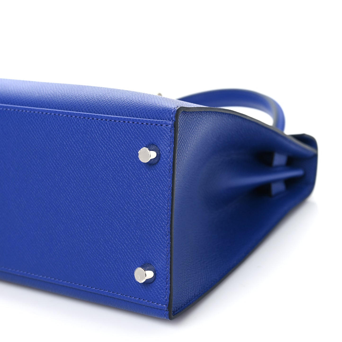 Epsom Kelly Sellier 28 Bleu Electrique