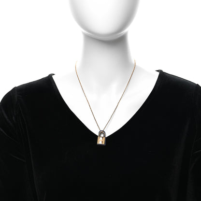 Hermes Swift O'Kelly Pendant Necklace Bleu Electrique 2 of 6