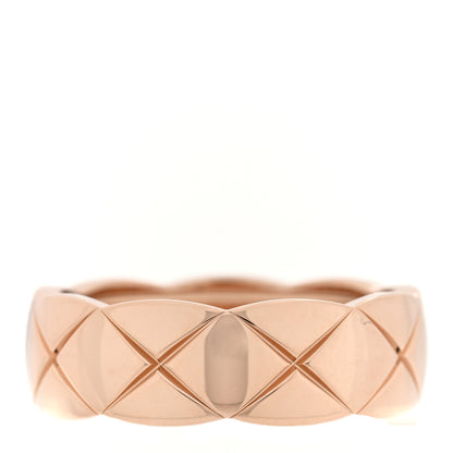 Chanel 18K Beige Gold Small Coco Crush Ring 56 7.5 3 of 5