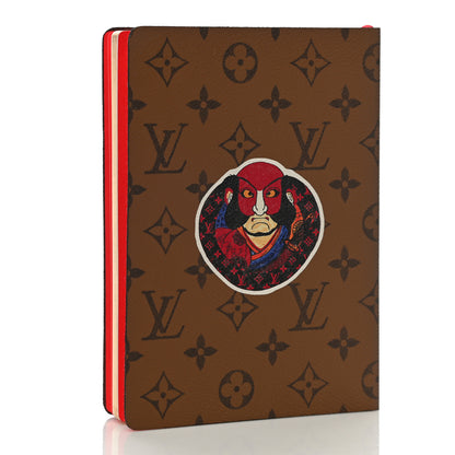 Louis Vuitton Reverse Monogram Kabuki Stickers Clemence Notebook 3 of 11