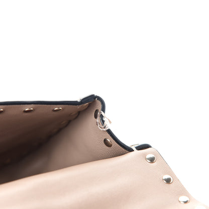 Valentino Garavani Nappa Small Rockstud Spike Shoulder Bag Poudre 8 of 10