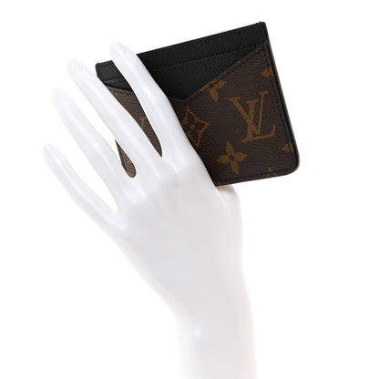 Louis Vuitton Monogram Macassar Neo Porte-Cartes Card Holder 2 of 5