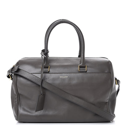 Saint Laurent Calfskin Classic Duffle 6 Earth 1 of 23