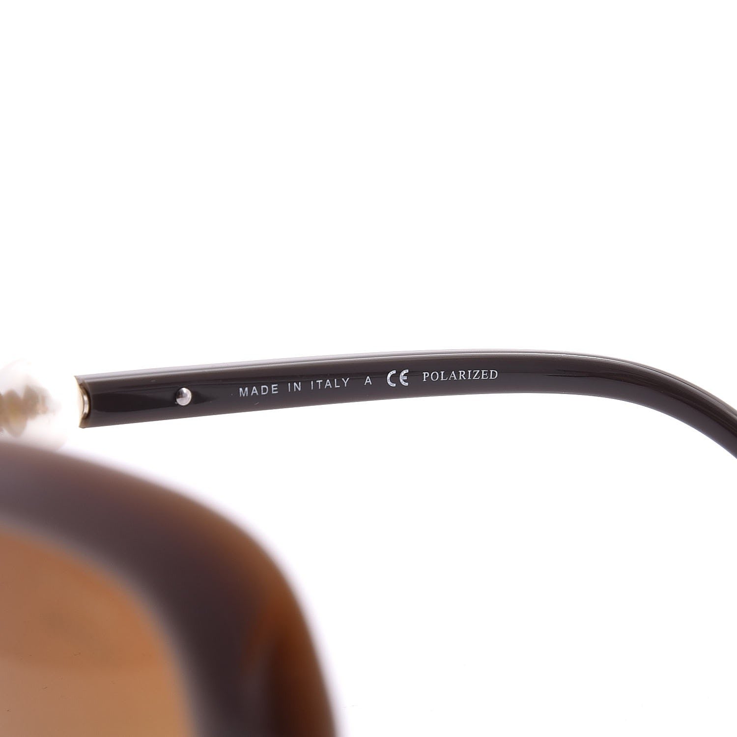 Chanel Pearl Polarized Square Sunglasses 5303-H Brown 6 of 8