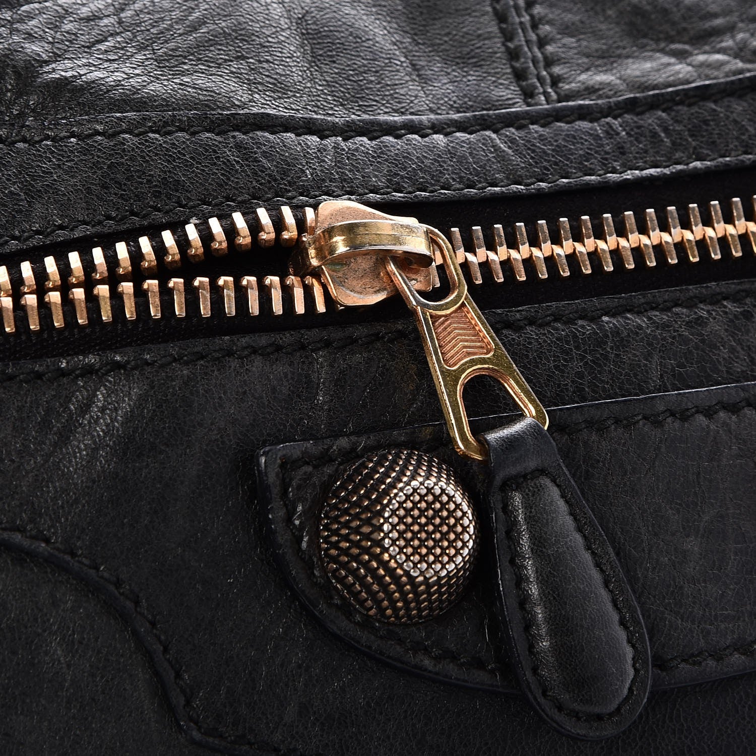 Balenciaga Agneau Giant 21 Rose Gold Hardware Work Black 8 of 13