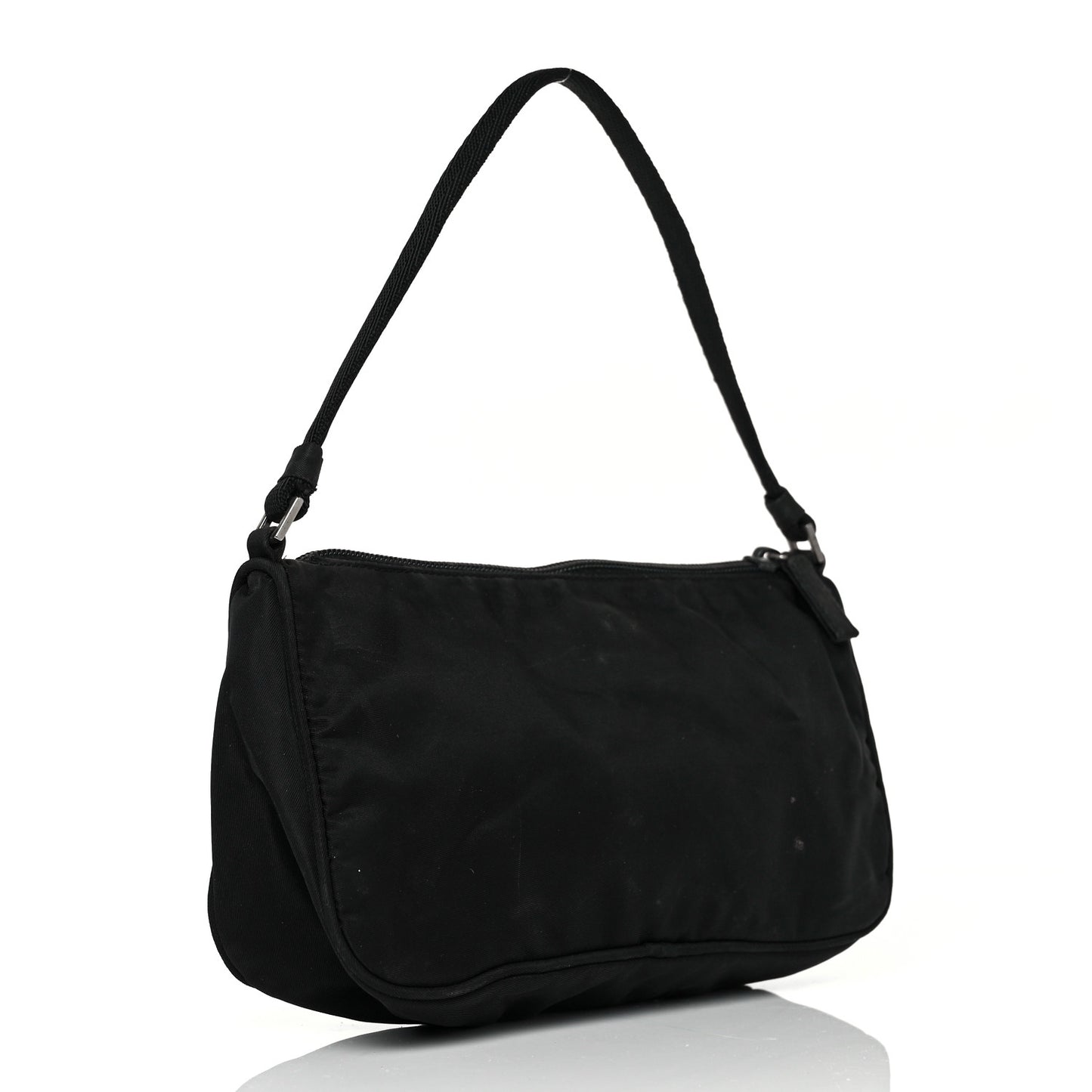 Tessuto Nylon Pochette Bag Black