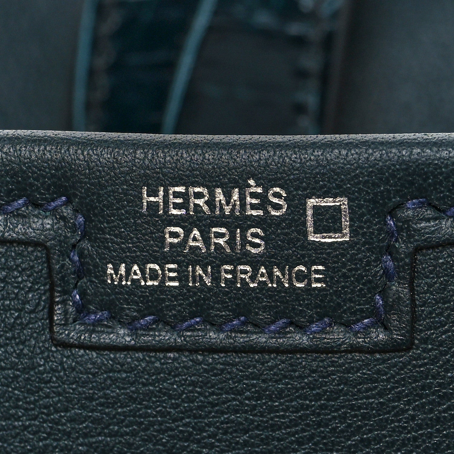 Hermes Swift Alligator Jige Touch Duo Clutch Vert Rousseau 8 of 10