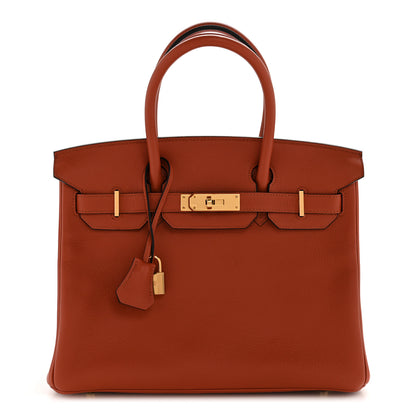 Hermes Taurillon Novillo Birkin 30 Cuivre 1 of 12