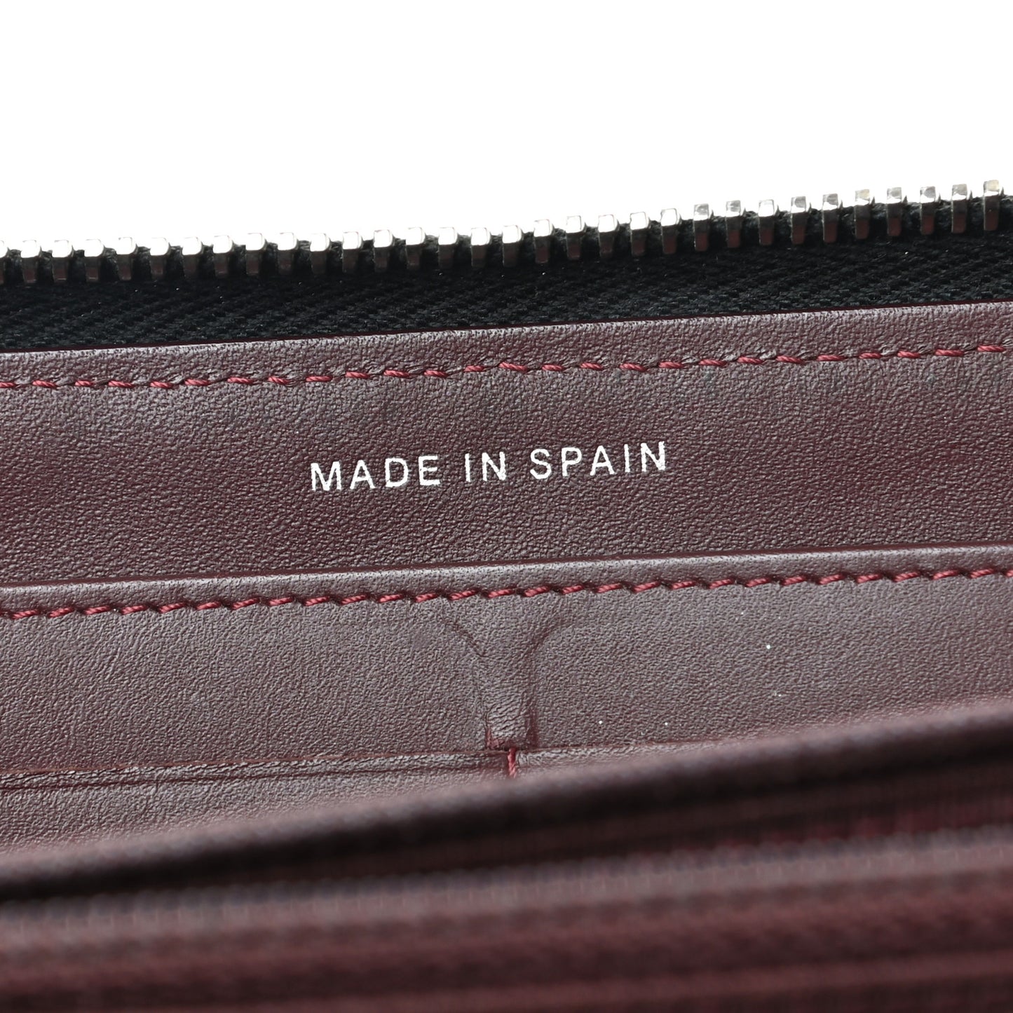 Caviar Quilted Large Gusset Zip Around Wallet Black