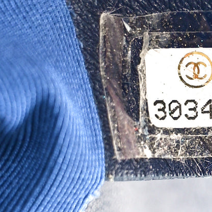 Chanel Shearling Sheepskin Medium Chanel 19 Flap Blue 7 of 10