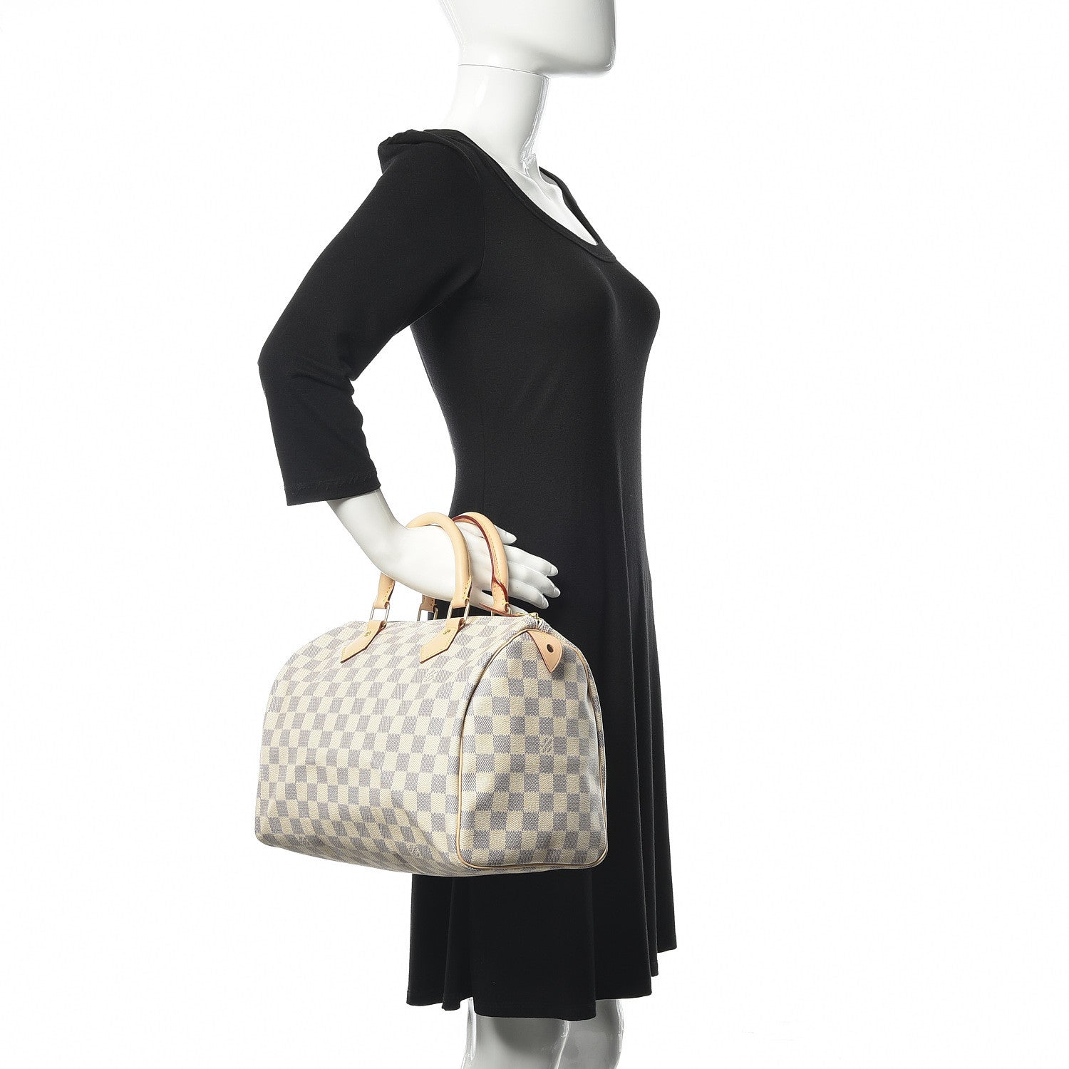 Louis Vuitton Damier Azur Speedy 30 2 of 9