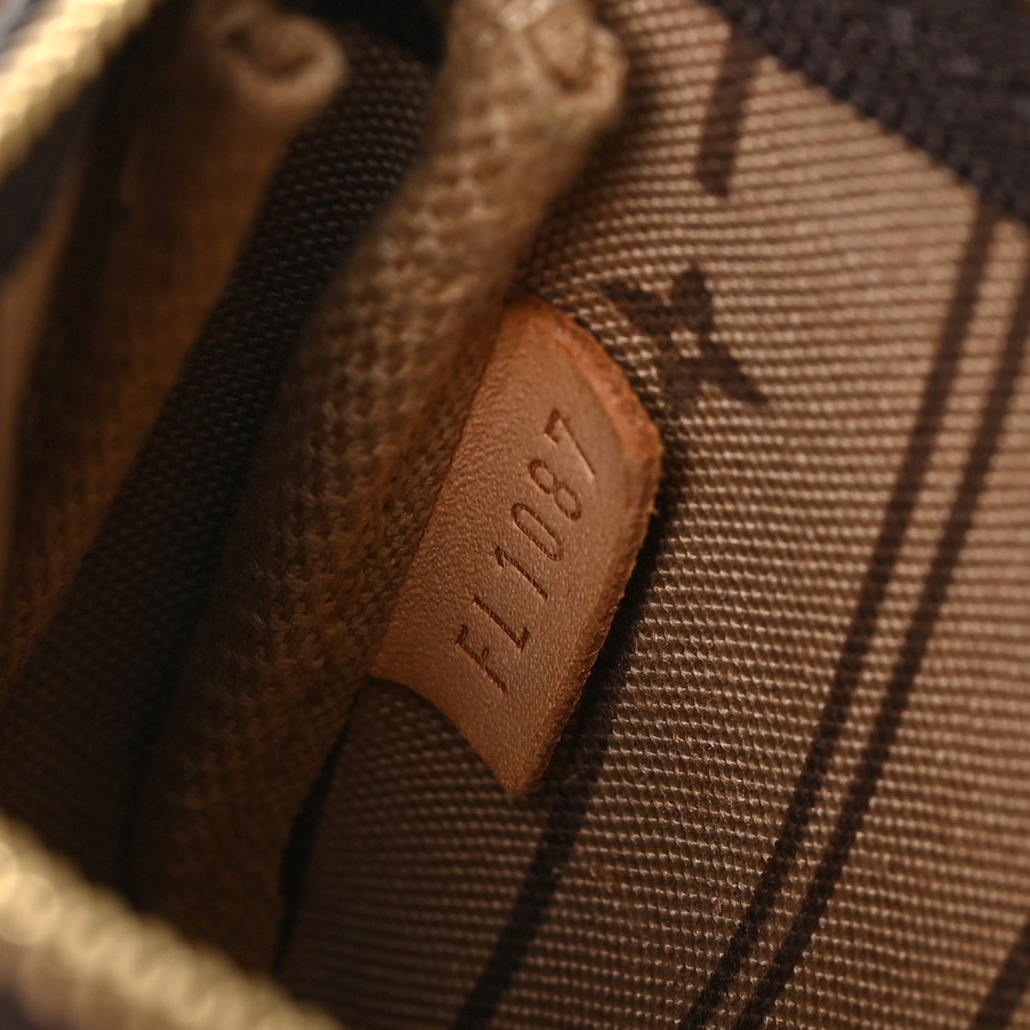 Monogram Complice Trunks and Bags Mini Pochette Accessories Beige