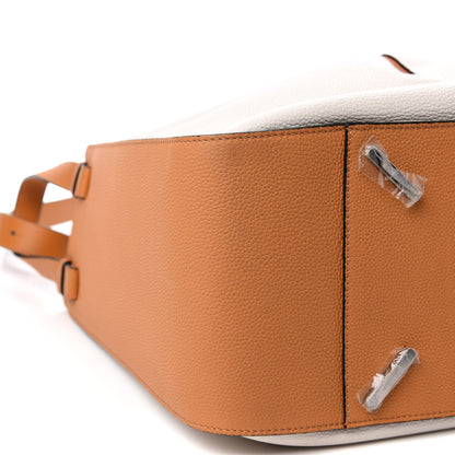 Loewe Calfskin Medium Hammock Shoulder Bag Tan White 8 of 10