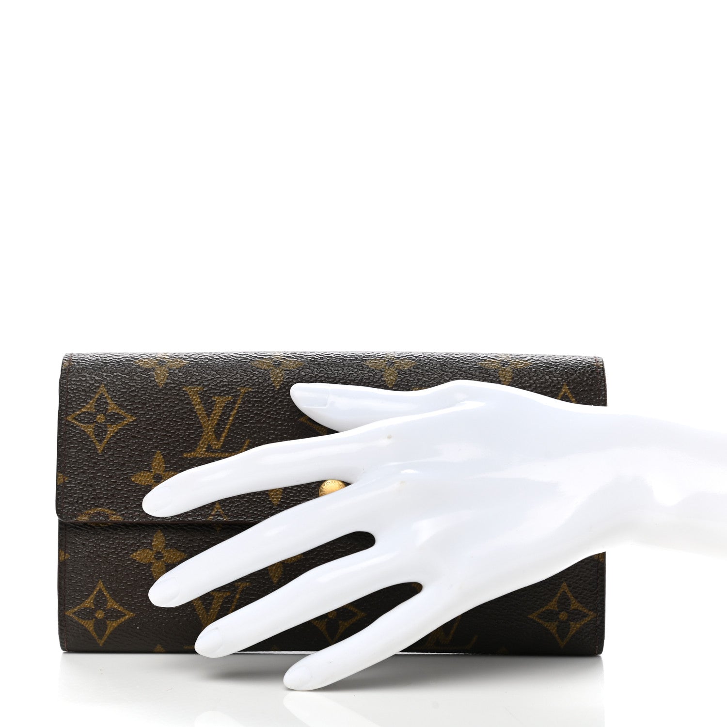 Louis Vuitton Monogram Sarah Wallet 2 of 13