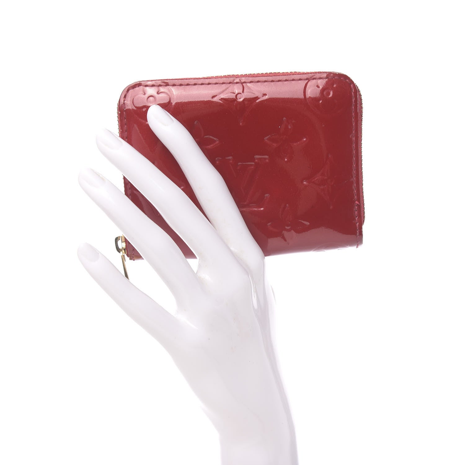 Louis Vuitton Vernis Zippy Coin Purse Pomme D'Amour 2 of 10