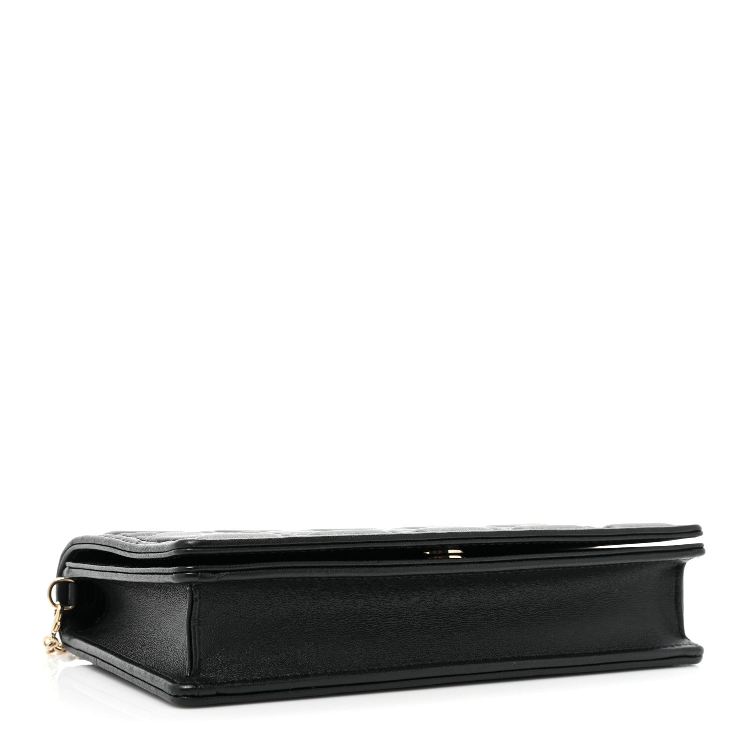 Christian Dior Lambskin Cannage Lady Dior Pouch Black 5 of 11