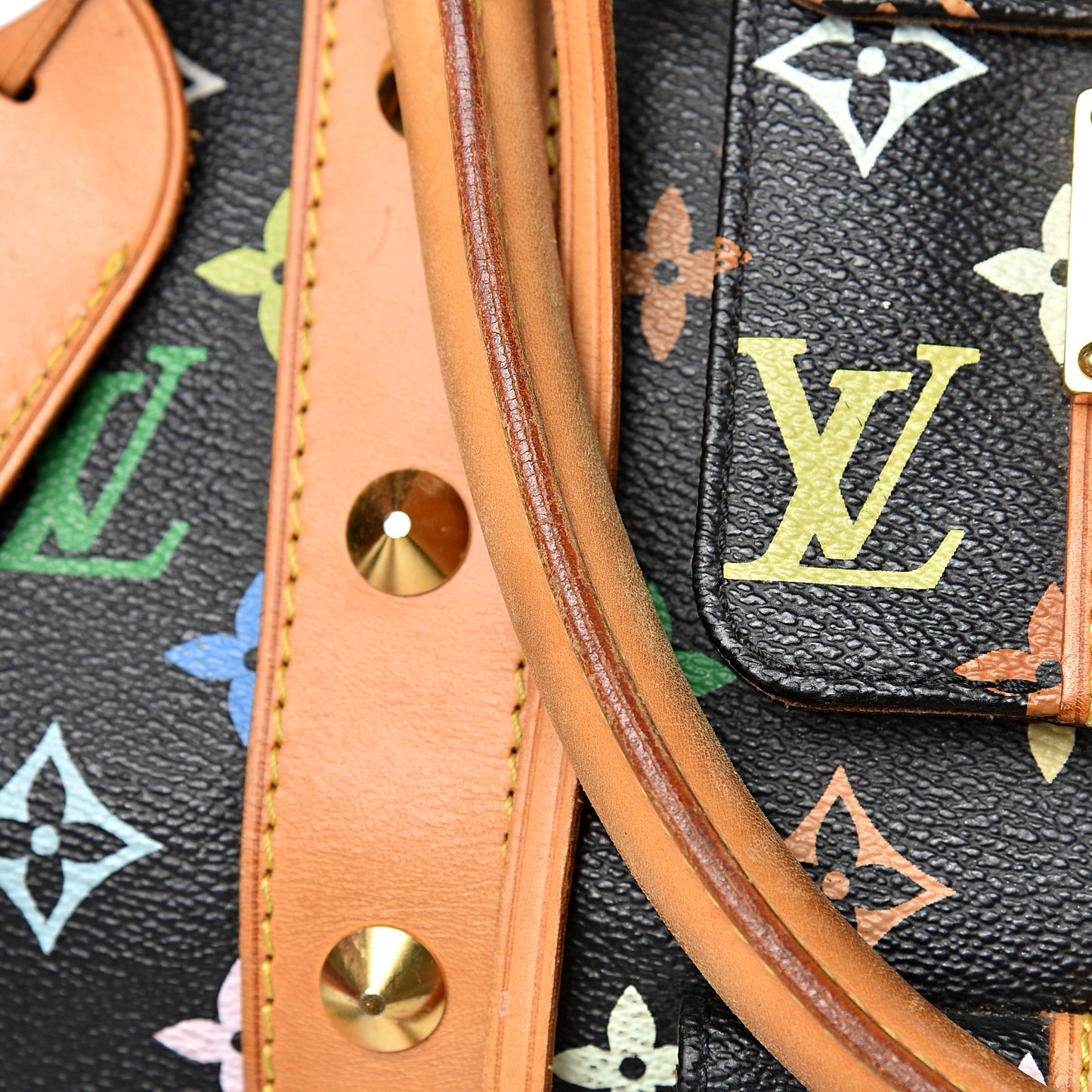 Monogram Multicolor Keepall 45 Black