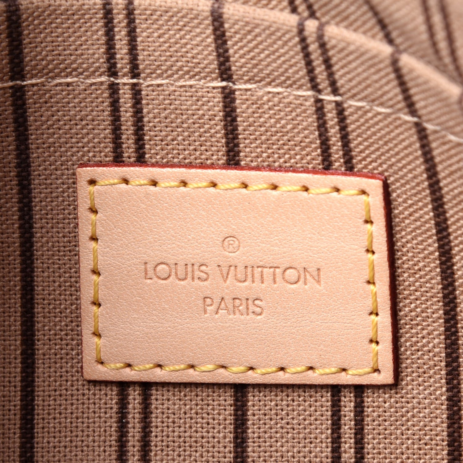 Louis Vuitton Monogram Neverfull MM GM Pochette 8 of 11