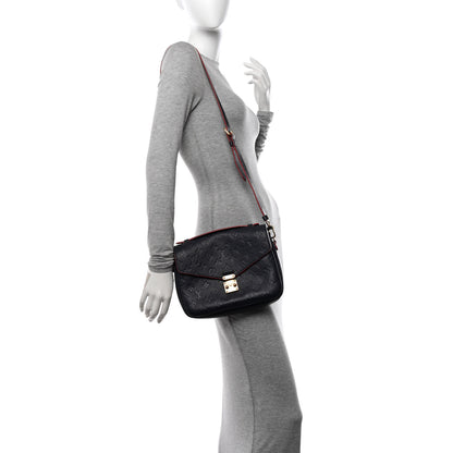 Louis Vuitton Empreinte Pochette Metis Marine Rouge 2 of 11
