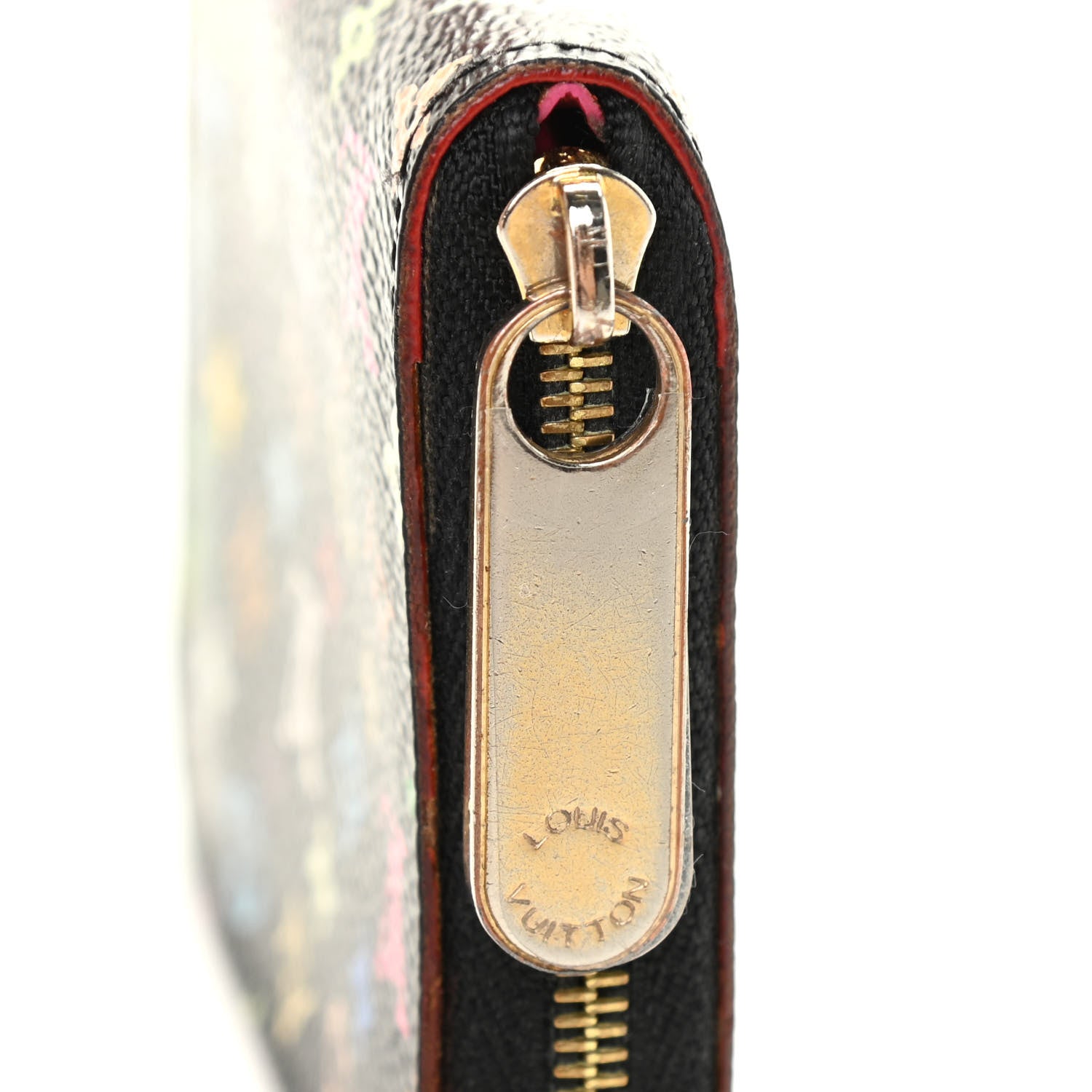 Louis Vuitton Monogram Multicolor Zippy Coin Purse Black Grenade 8 of 9