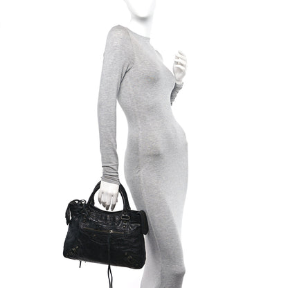 Balenciaga Agneau Classic Hardware Town Black 2 of 11