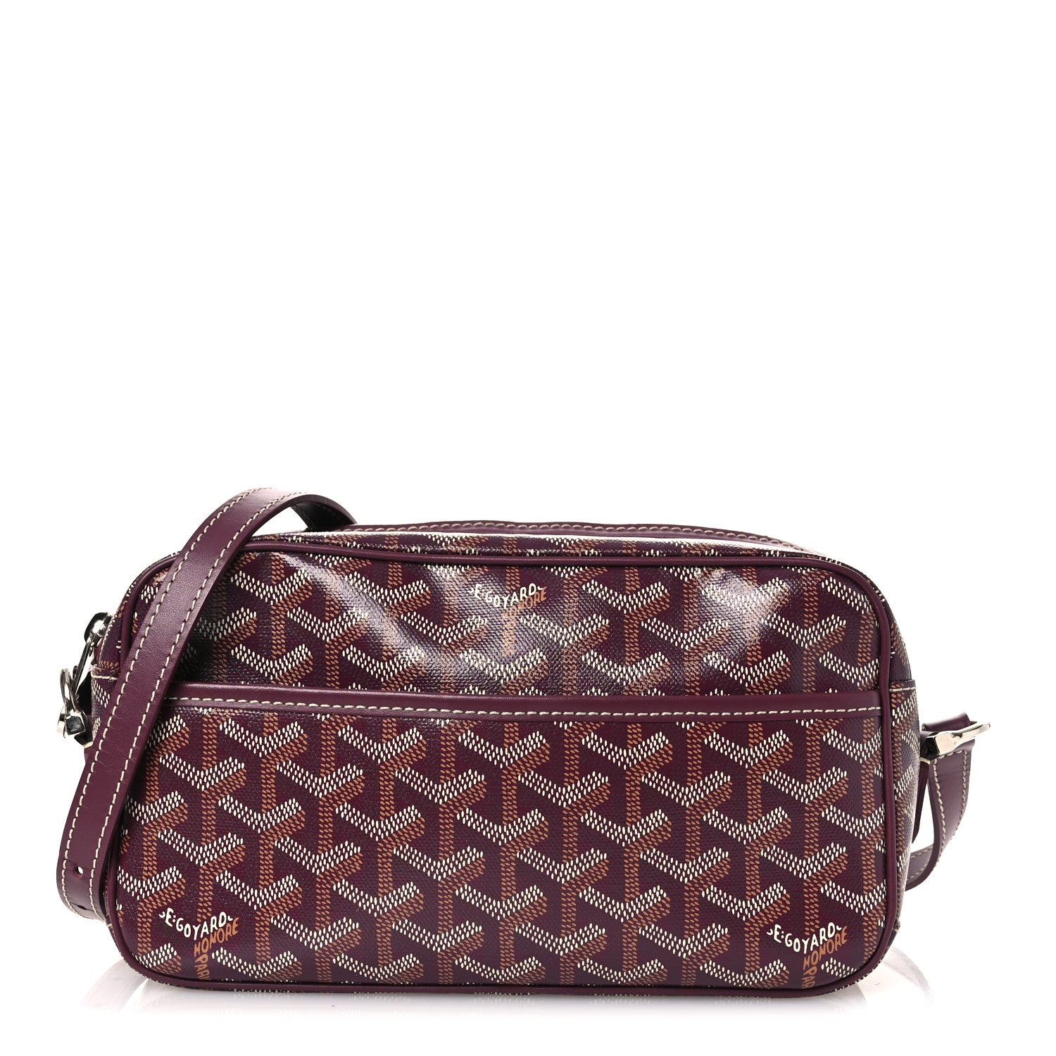 Goyard Goyardine Sac Cap Vert Burgundy 1 of 11