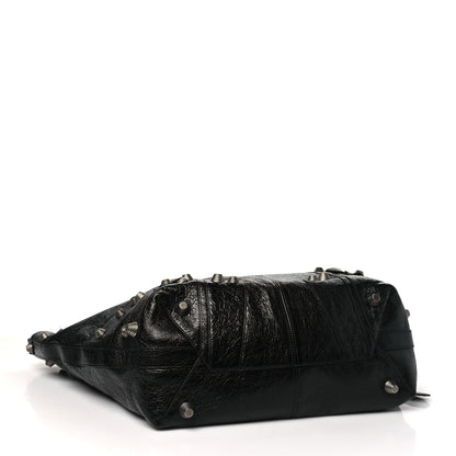 Balenciaga Agneau Arena Large Le Cagole Carry All Bag Black 5 of 11