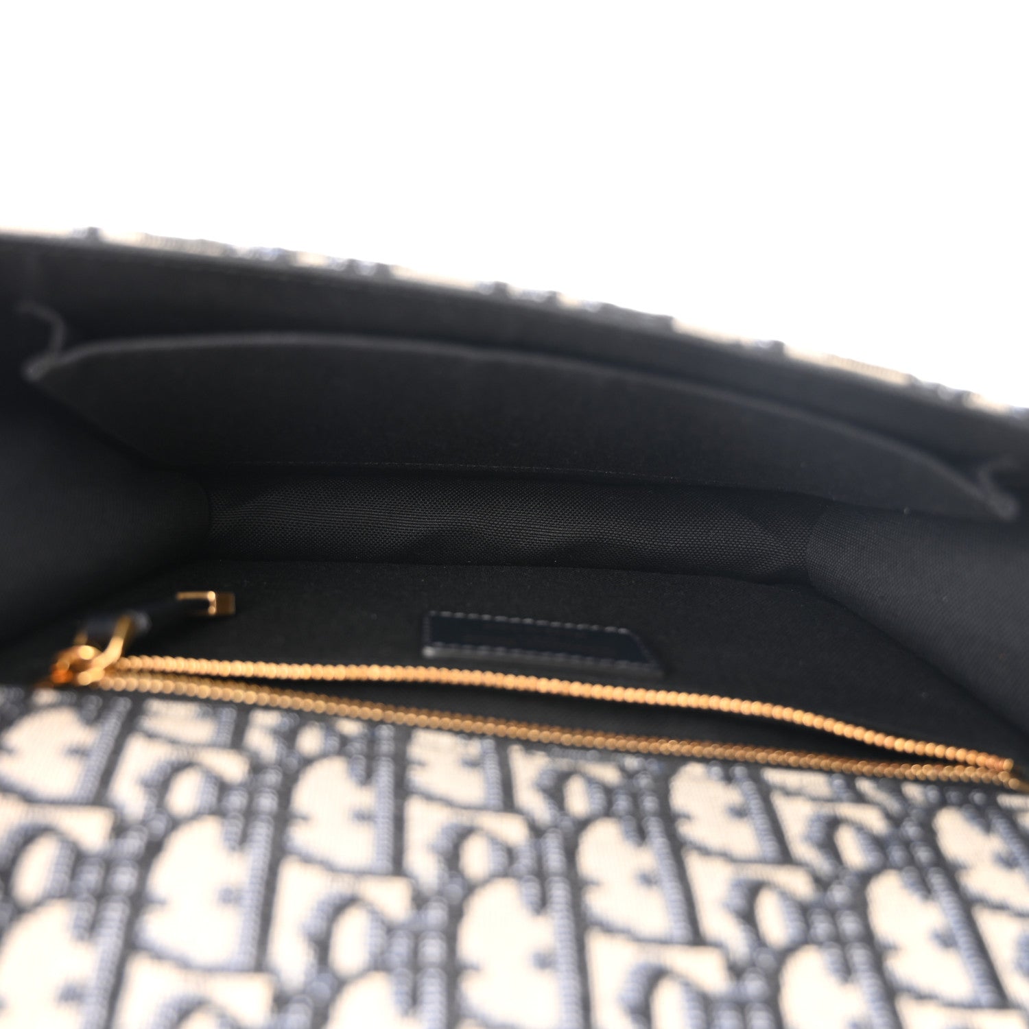 Christian Dior Oblique 30 Montaigne Flap Bag Blue 5 of 11