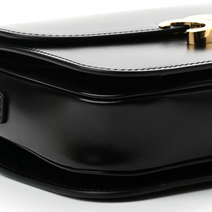 Celine Shiny Calfskin Medium Triomphe Black 10 of 11