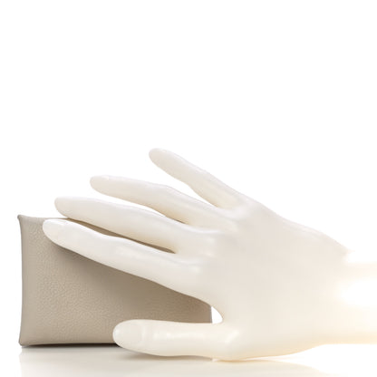 Hermes Evercolor Calvi Card Case Gris Perle 2 of 10