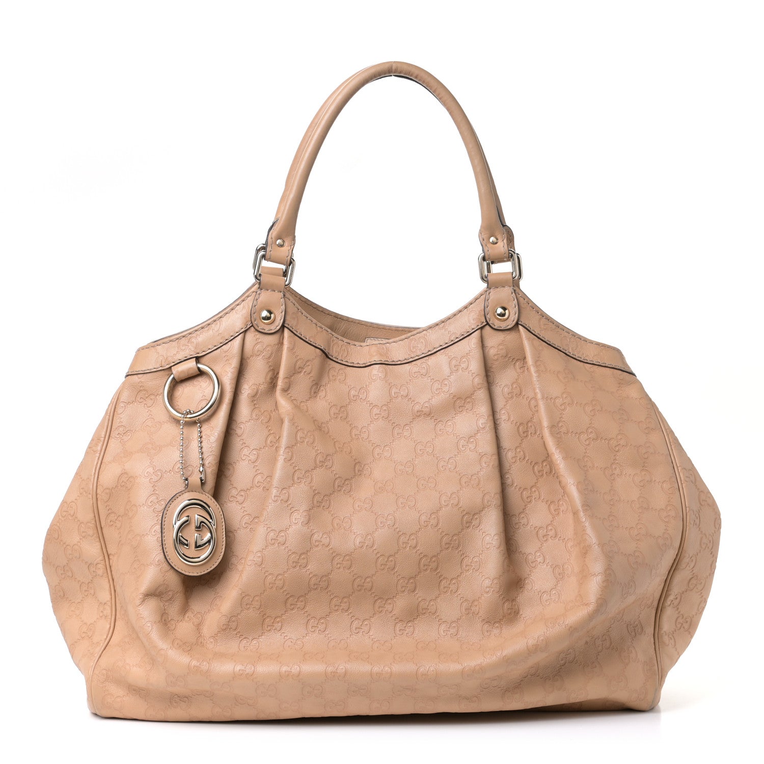 Gucci Guccissima Large Sukey Beige 1 of 14