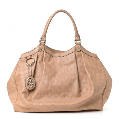 Gucci Guccissima Large Sukey Beige 1 of 14