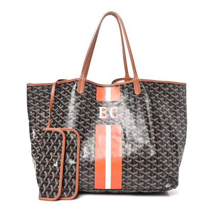Goyard Goyardine Saint Louis GM Black Gold 2 of 10