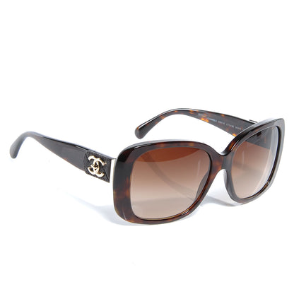 Chanel CC Turnlock Sunglasses 5234 Q Tortoise 3 of 5