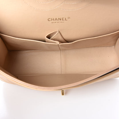 Chanel Caviar Quilted Jumbo Double Flap Beige Clair 5 of 10
