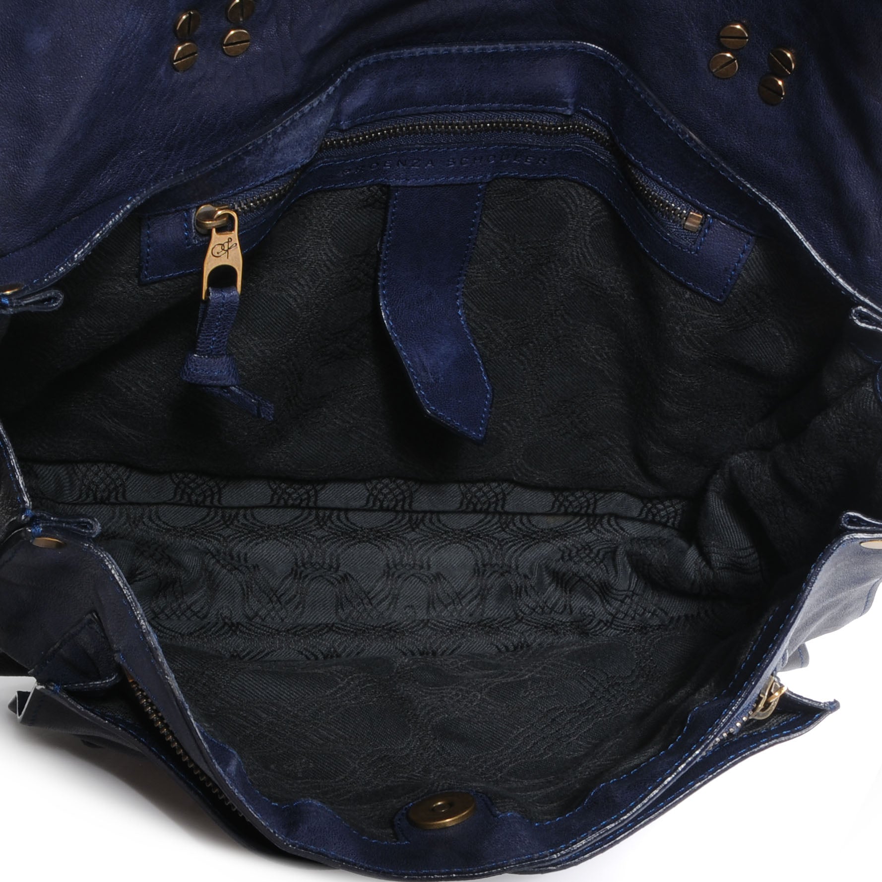 Proenza Schouler Lambskin PS1 Medium Satchel Midnight 5 of 13