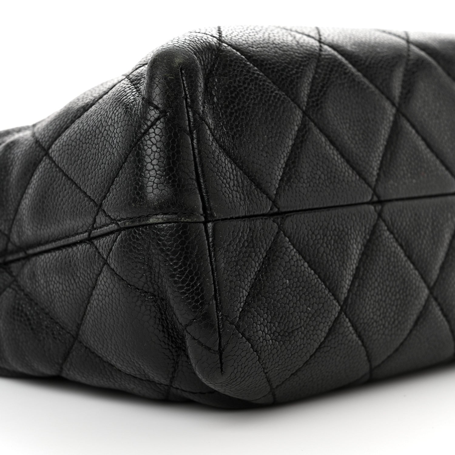 Chanel Caviar Quilted Shopping Tote Black 9 of 17